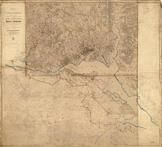 Washington D.C. 1861 to 1865 Lines of Defense Wall Map